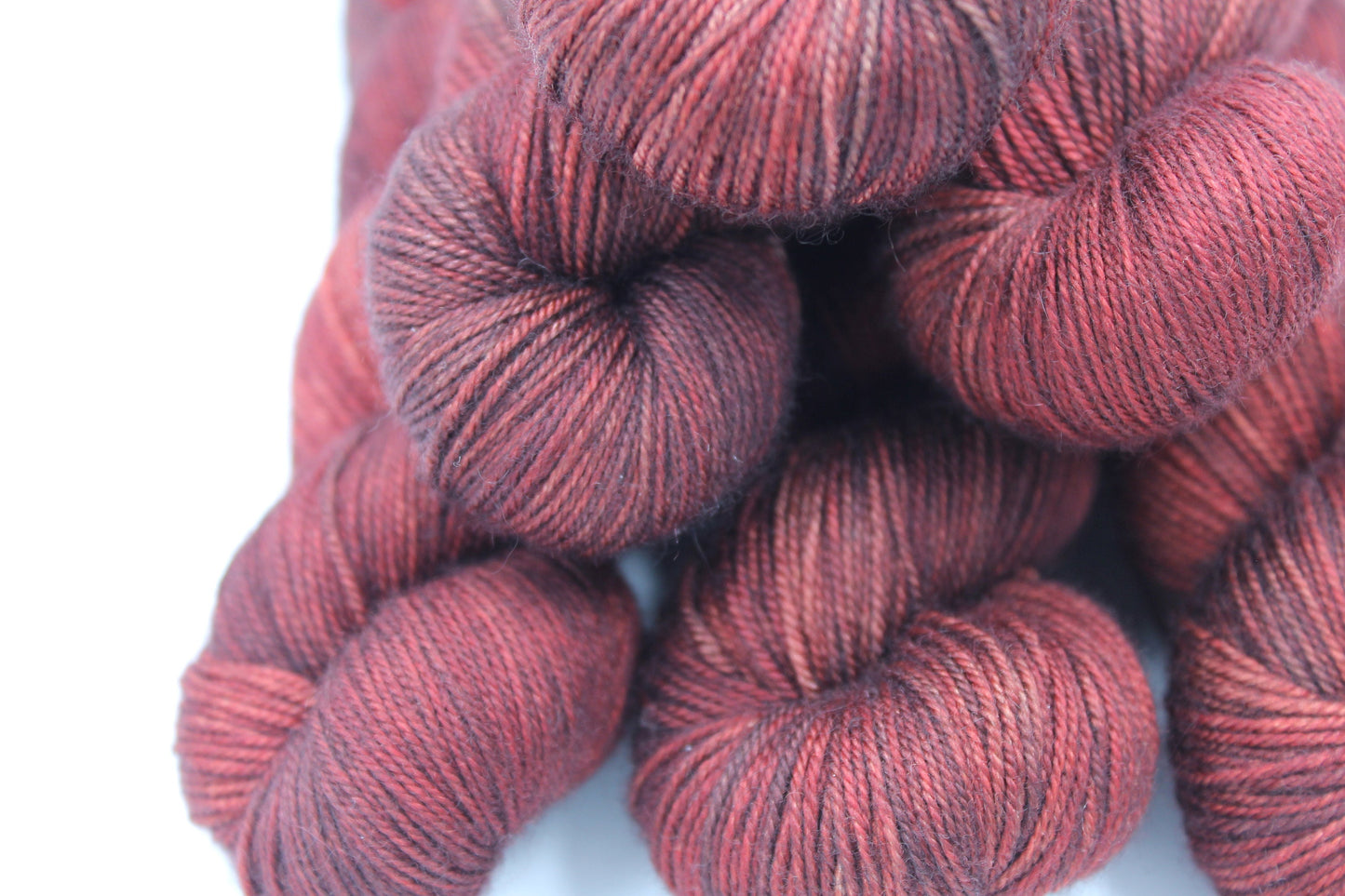 Victorian Gothic Sock Skein 60% SuperWash Merino 20 silk and 20 Yak Hand Dyed Yarn