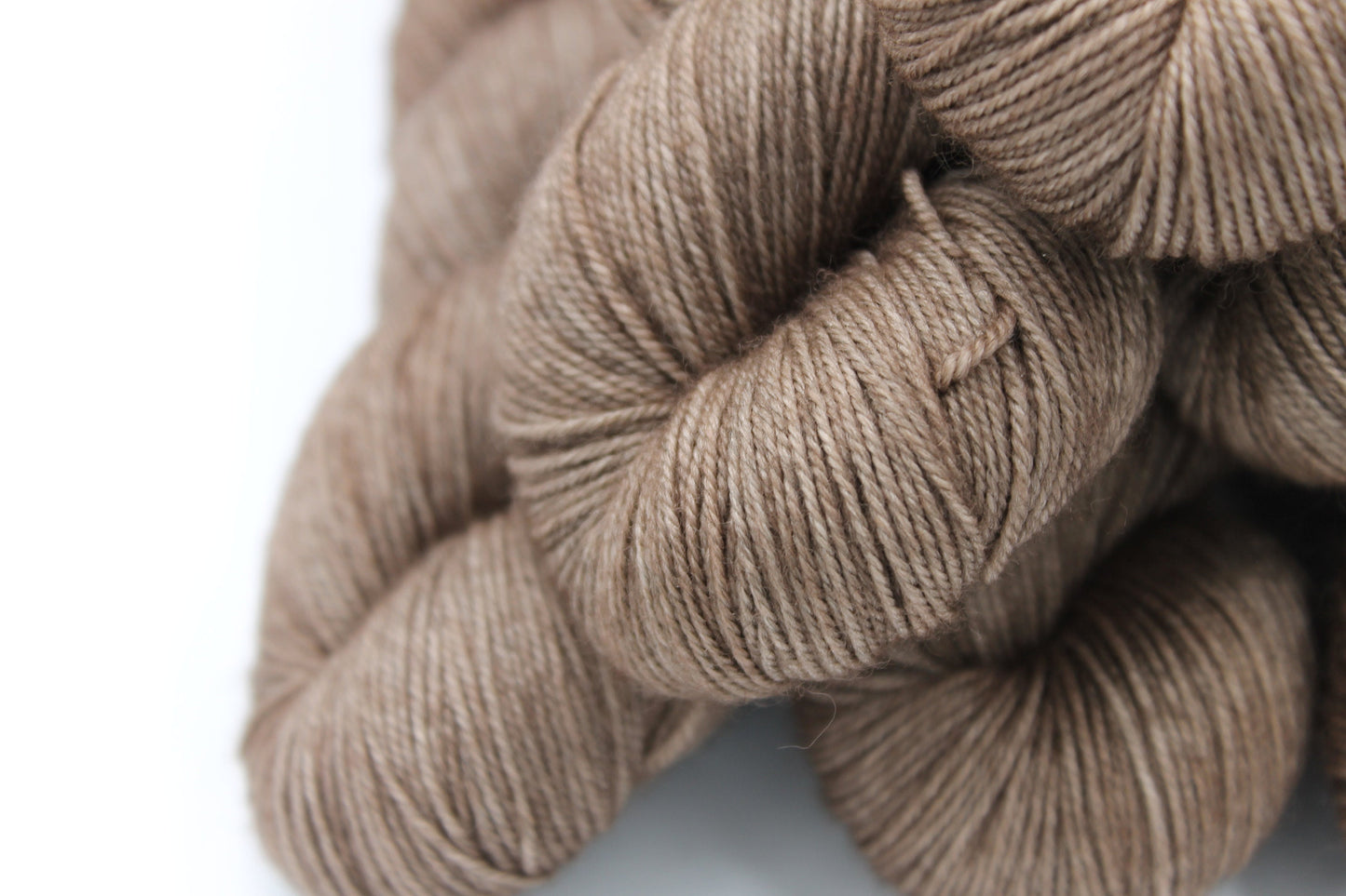 Mocha Sock Skein 70% Superwash Merino 20% Yak 10% Nylon 100g