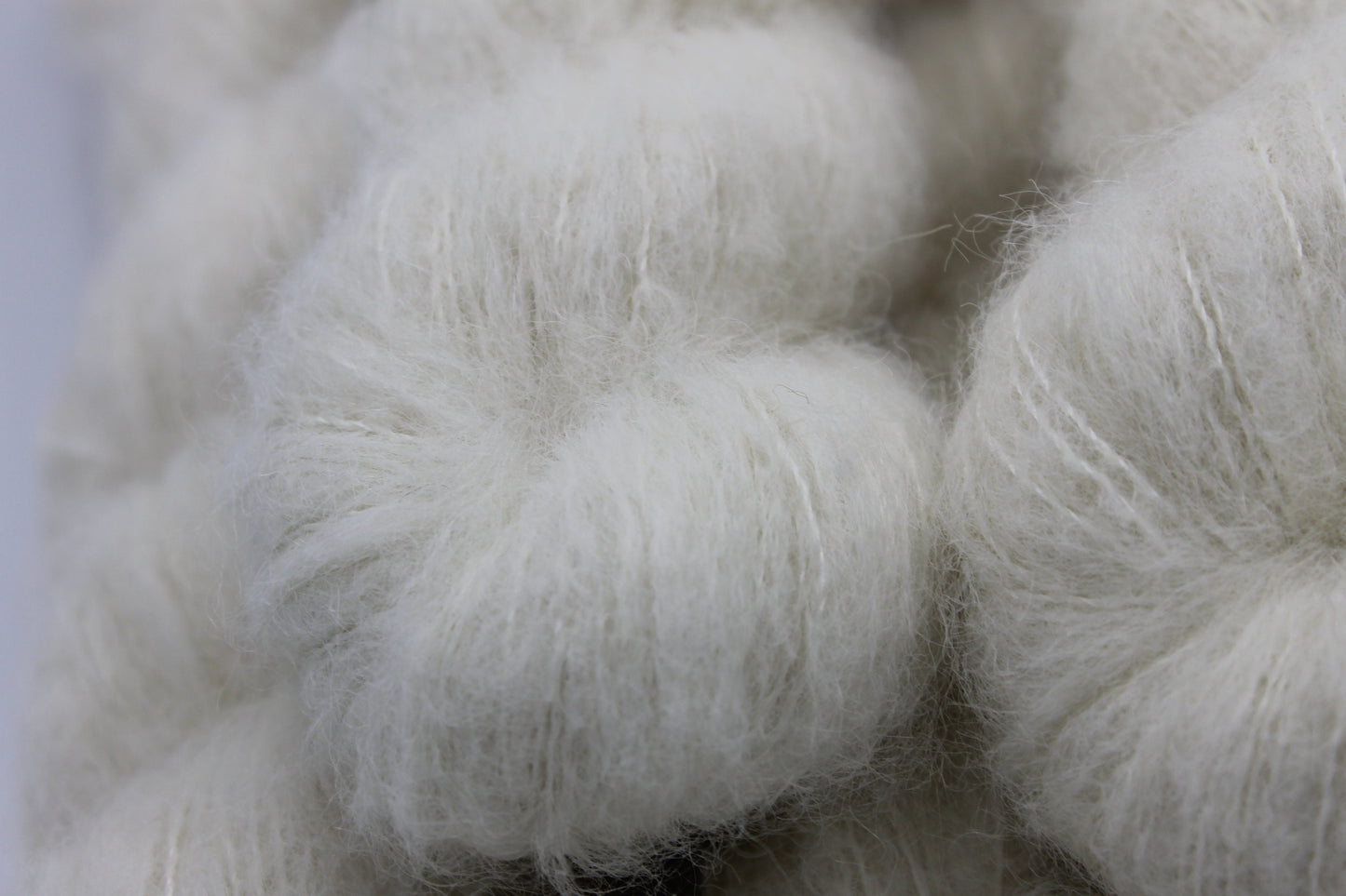 Snow Lace 50g skein 74% Baby Suri Alpaca 26 Silk