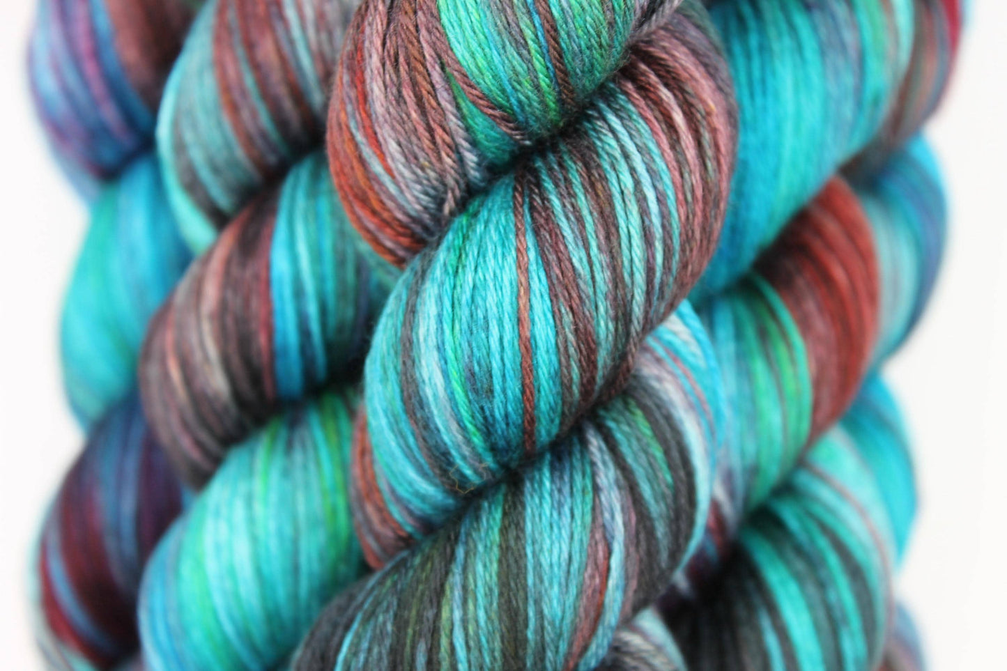 Sherlocks Smoking Jacket Sock skein 50% Superwash Merino Wool 50 Silk 100g Skeins