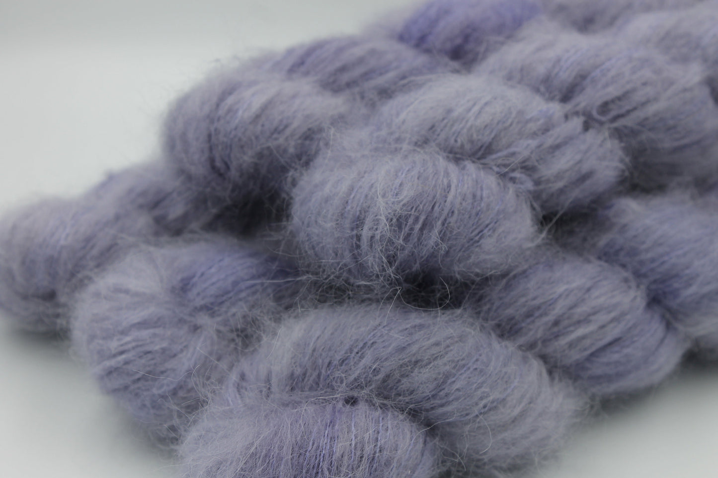 Smoke Lace 50g skein 74% Baby Suri Alpaca 26 Silk