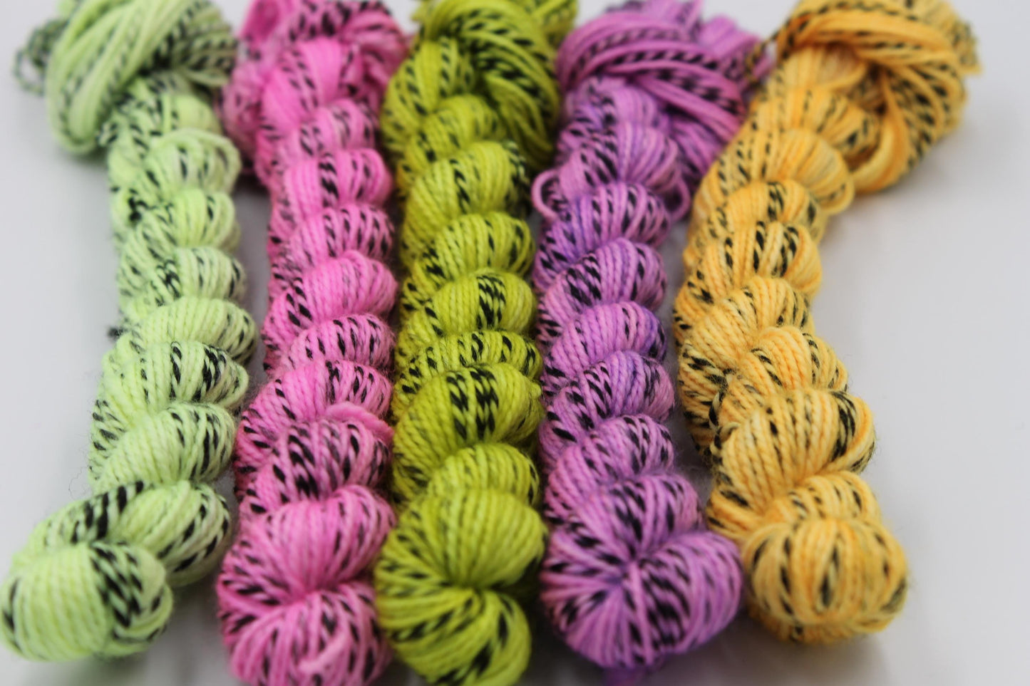Pastel Zebra Sock Skein 80% SuperWash Merino and 20 Nylon Hand Dyed Zebra Yarn 5 x 20g