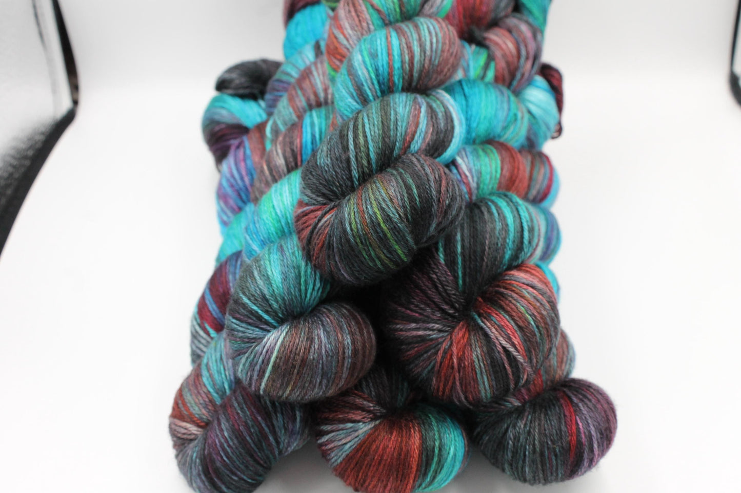 Sherlocks Smoking Jacket Sock skein 50% Superwash Merino Wool 50 Silk 100g Skeins