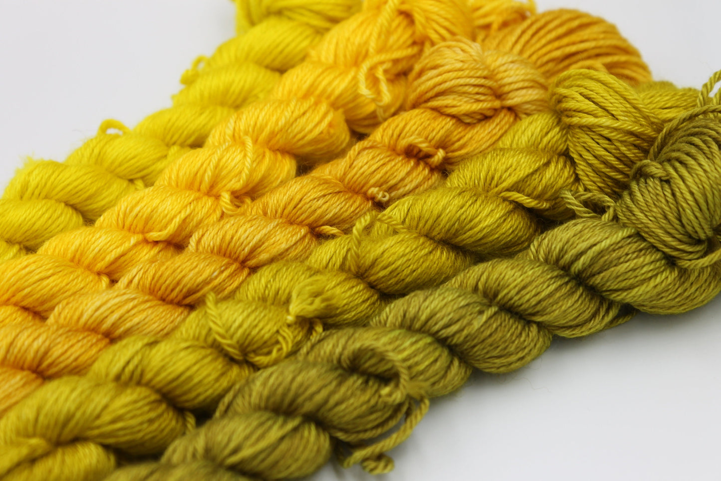Silken Mustard Sock 50% SuperWash Merino and 50 Silk .5x20g