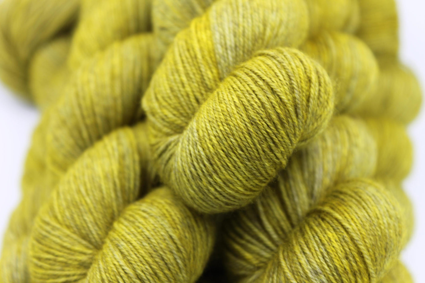 Moss, Sock Skein 70% Superwash Merino 20 Yak 10 Nylon 100g