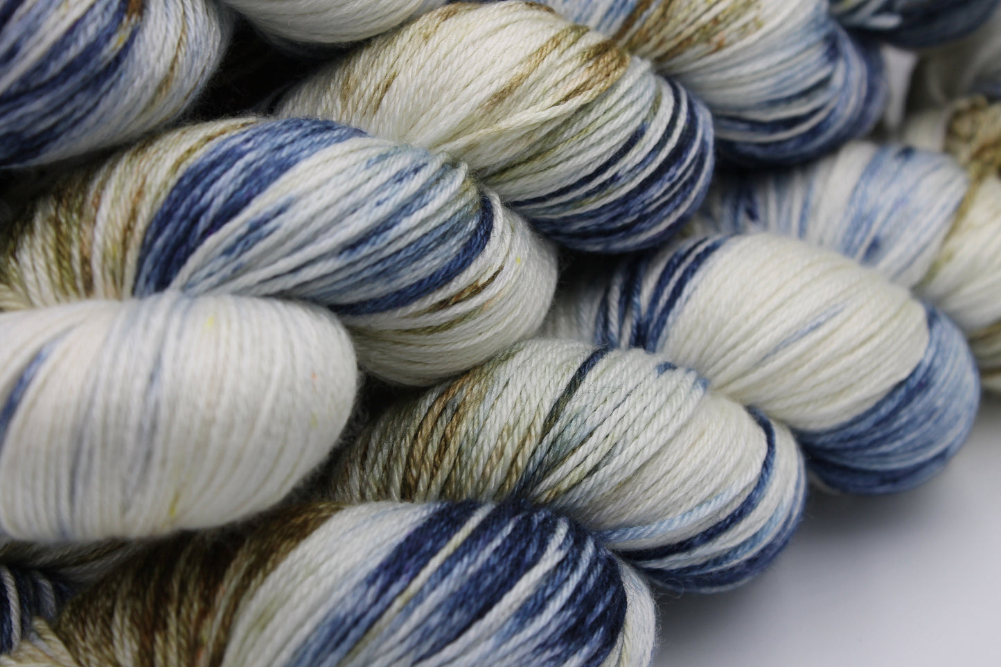 Chatsworth Chambray Sock skein 50% Superwash Merino Wool 50 Silk 100g Skeins