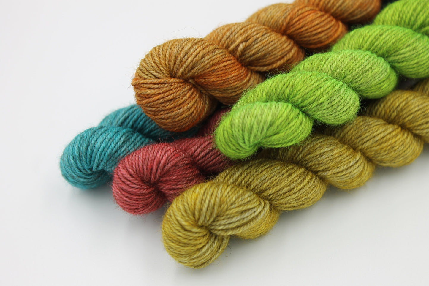 Opulence I Mini Skein Set Sock 70% Superwash Merino 20 Yak 10 Nylon 5 x 20g