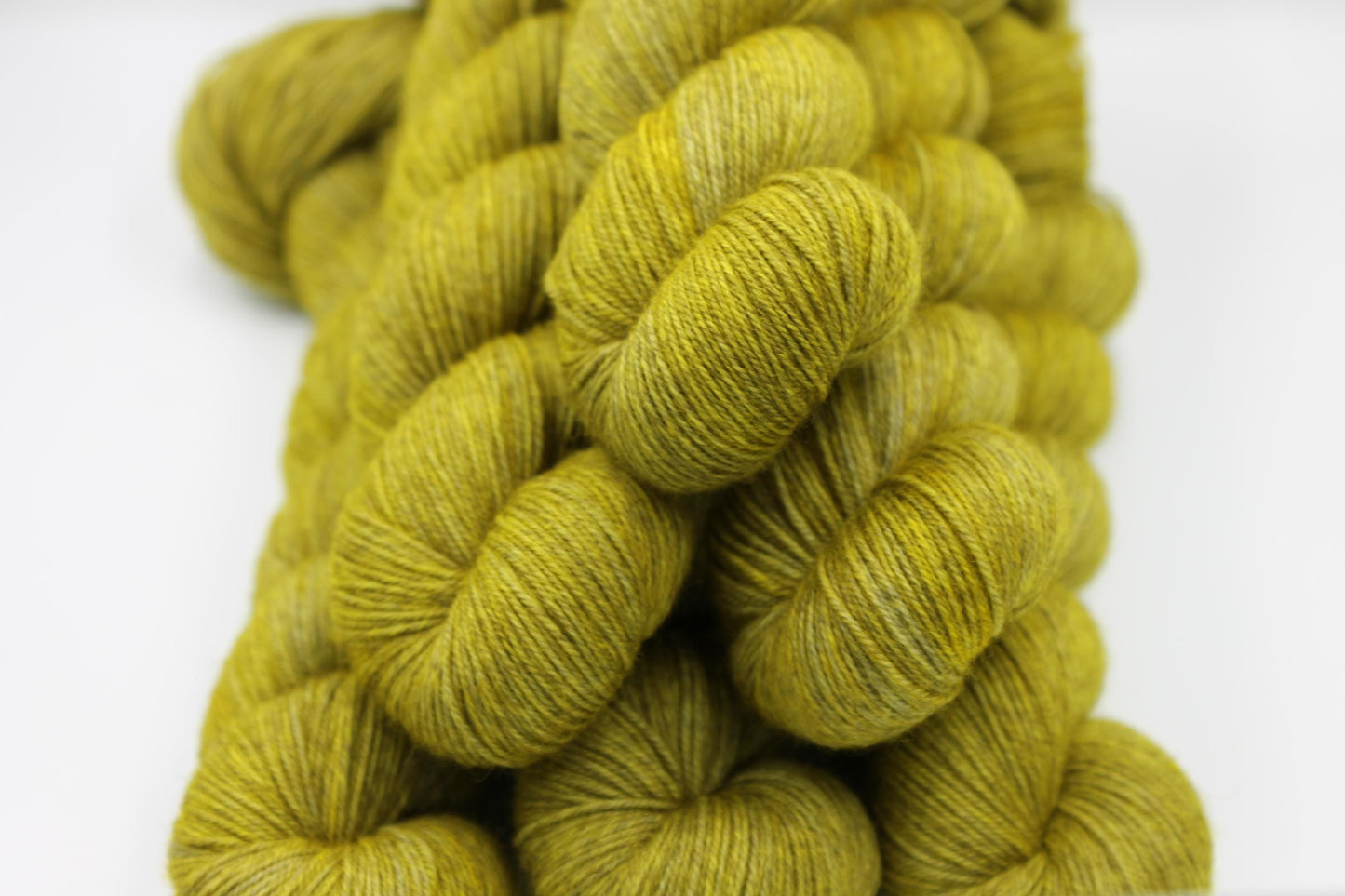 Moss, Sock Skein 70% Superwash Merino 20 Yak 10 Nylon 100g