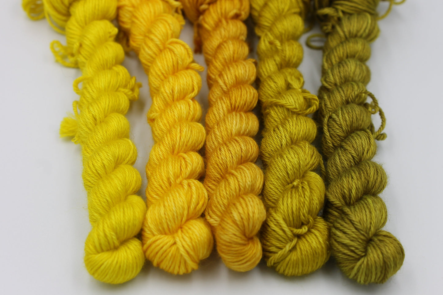 Silken Mustard Sock 50% SuperWash Merino and 50 Silk .5x20g