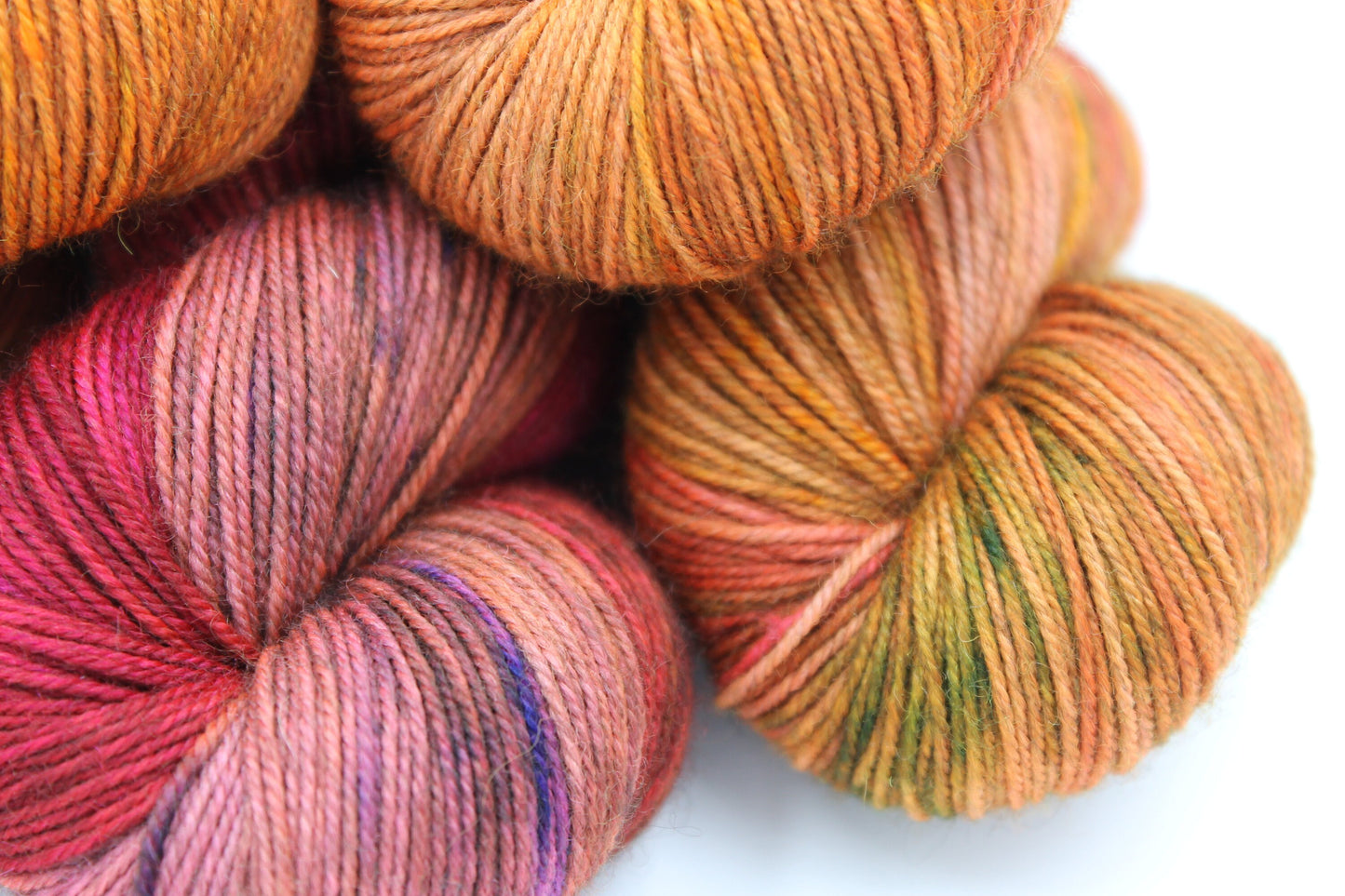 Bonny Heather , Sock Skein 70% Superwash Merino 20 Yak 10 Nylon 100g