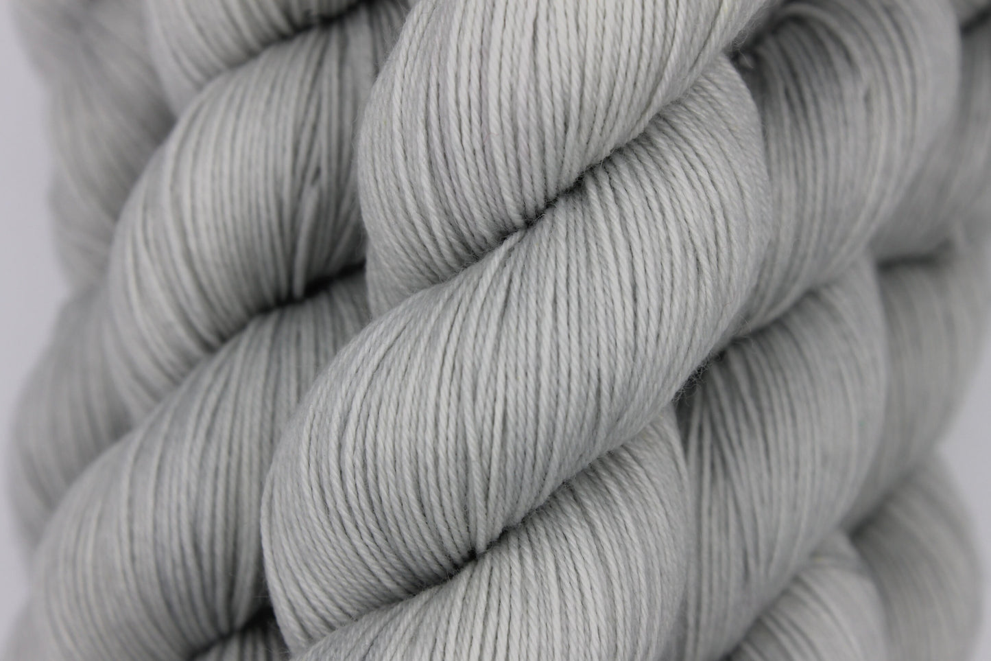 Mist. Premium Sock Skein 75% SuperWash Merino and 25 Nylon Hand Dyed Yarn