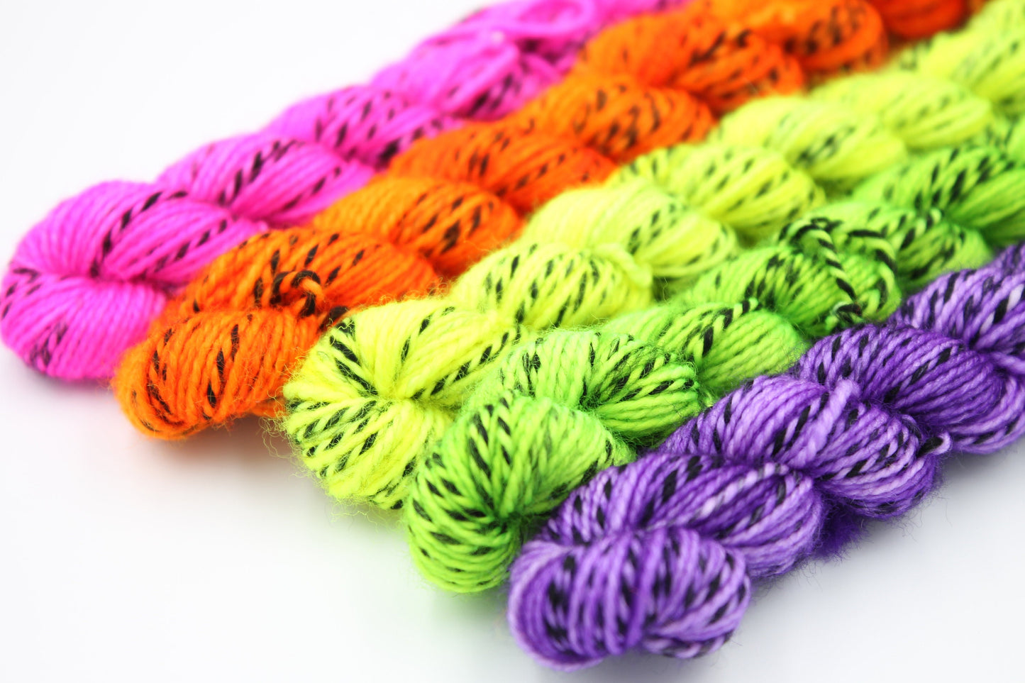 Funky Zebra Sock Skein 80% SuperWash Merino and 20 Nylon Hand Dyed Zebra Yarn 5 x 20g