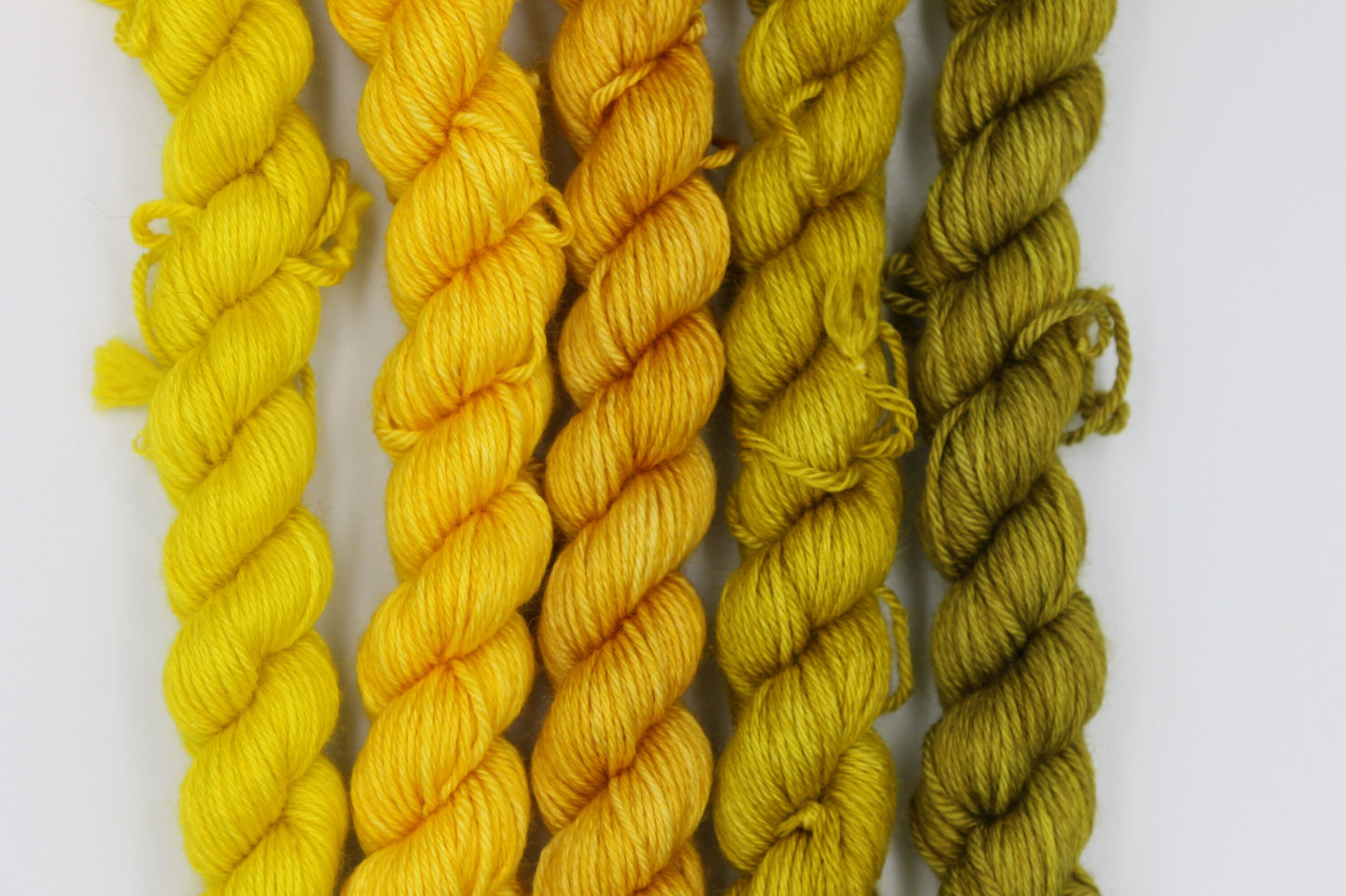Silken Mustard Sock 50% SuperWash Merino and 50 Silk .5x20g