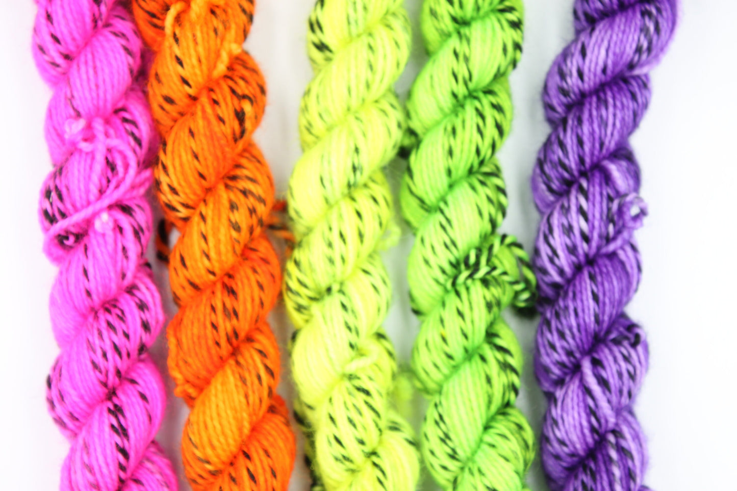 Funky Zebra Sock Skein 80% SuperWash Merino and 20 Nylon Hand Dyed Zebra Yarn 5 x 20g