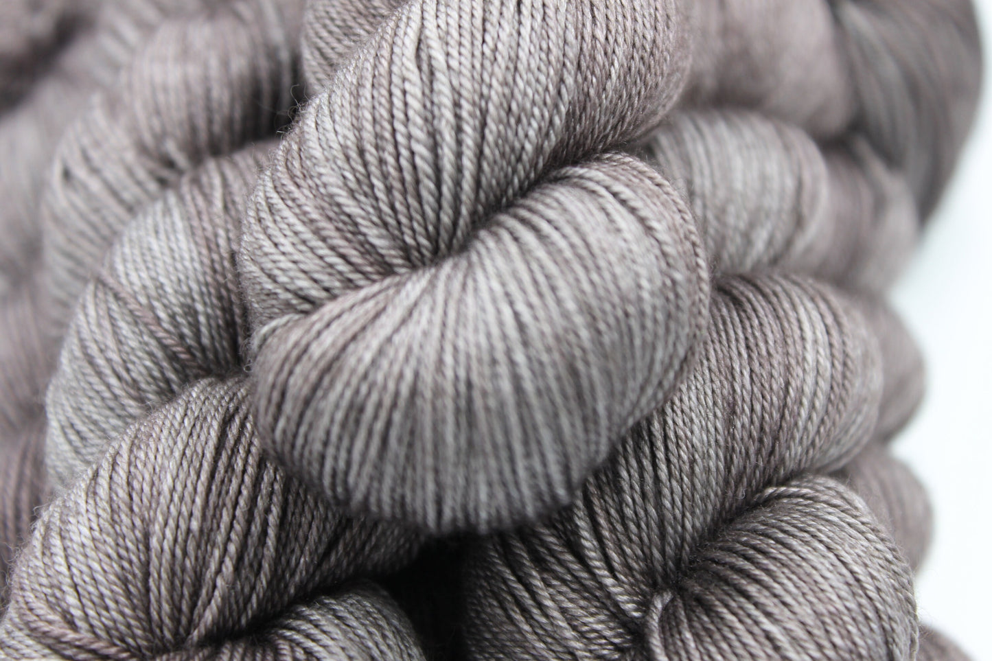 Loam Sock Skein 60% SuperWash Merino 20 silk and 20 Yak Hand Dyed Yarn