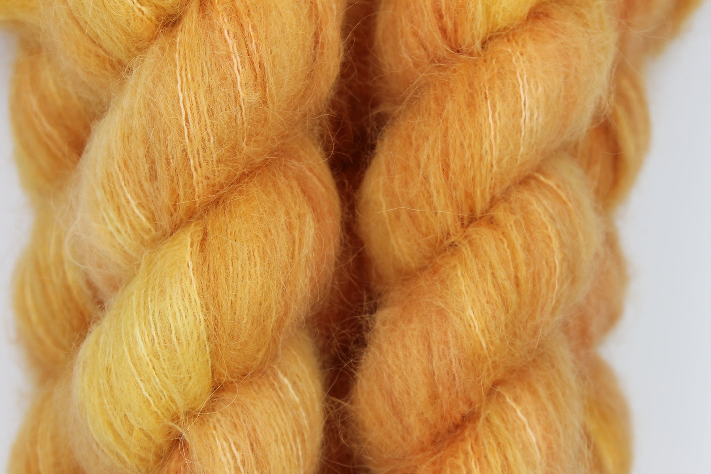 Citrus Lace 50g skein 74% Baby Suri Alpaca 26 Silk