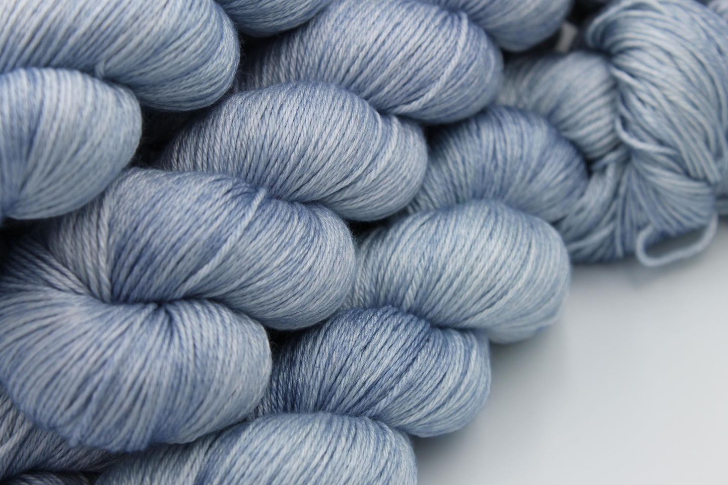 Chambray Sock skein 50% Superwash Merino Wool 50 Silk 100g Skeins