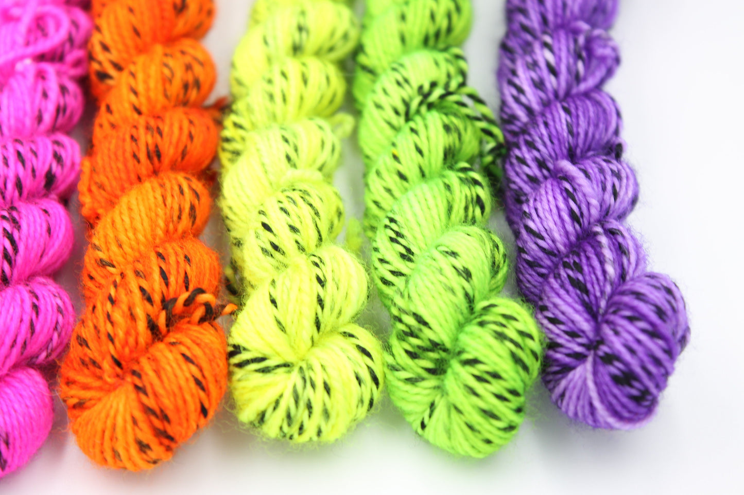 Funky Zebra Sock Skein 80% SuperWash Merino and 20 Nylon Hand Dyed Zebra Yarn 5 x 20g