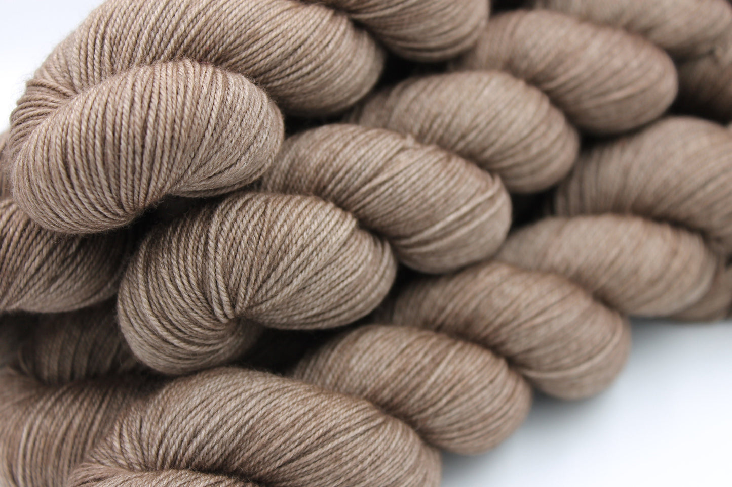 Mocha Sock Skein 70% Superwash Merino 20% Yak 10% Nylon 100g