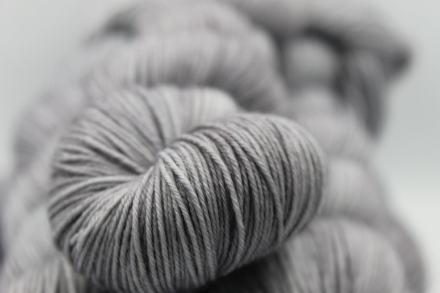 Slate, Sock Skein 75% SuperWash Merino and 25 Nylon Hand Dyed Yarn 100g