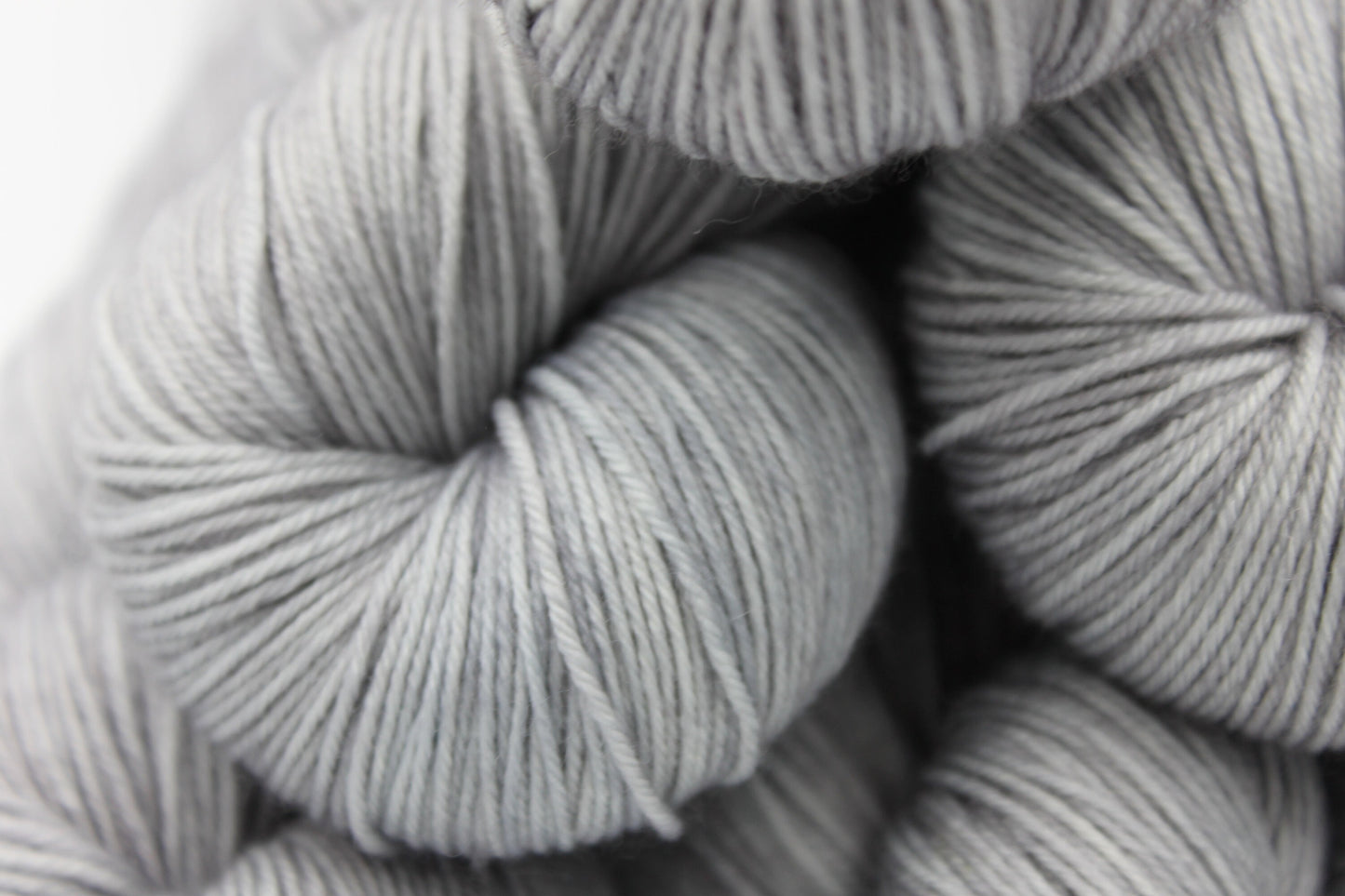 Slate, Sock Skein 75% SuperWash Merino and 25 Nylon Hand Dyed Yarn 100g