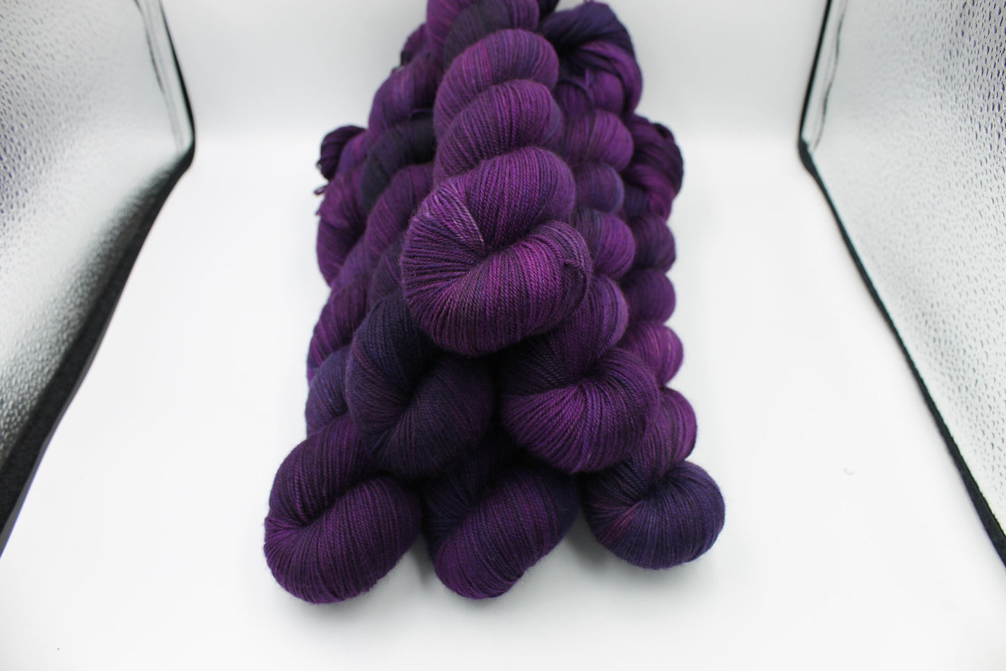 Amethyst, Sock Skein 70% Superwash Merino 20 Yak 10 Nylon 100g