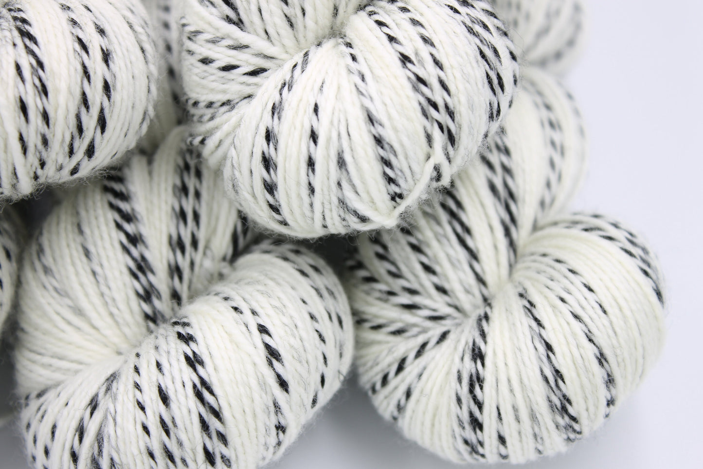 Nudy Zebra Sock Skein 80% SuperWash Merino and 20 Nylon Hand Dyed Zebra Yarn 100g