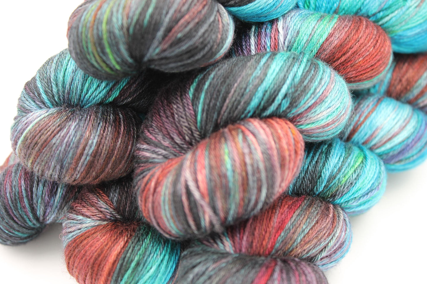 Sherlocks Smoking Jacket Sock skein 50% Superwash Merino Wool 50 Silk 100g Skeins
