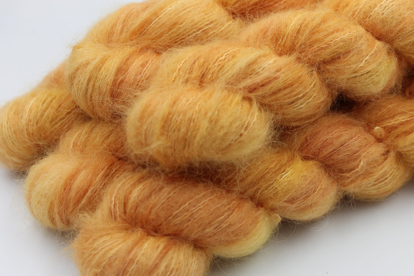 Citrus Lace 50g skein 74% Baby Suri Alpaca 26 Silk
