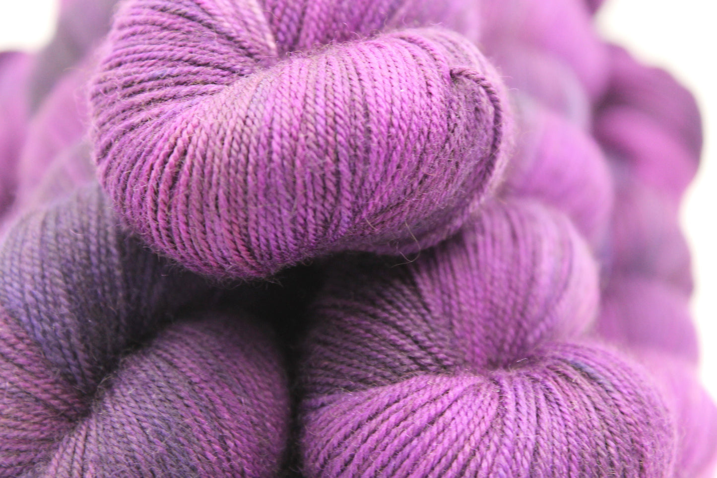Amethyst, Sock Skein 70% Superwash Merino 20 Yak 10 Nylon 100g