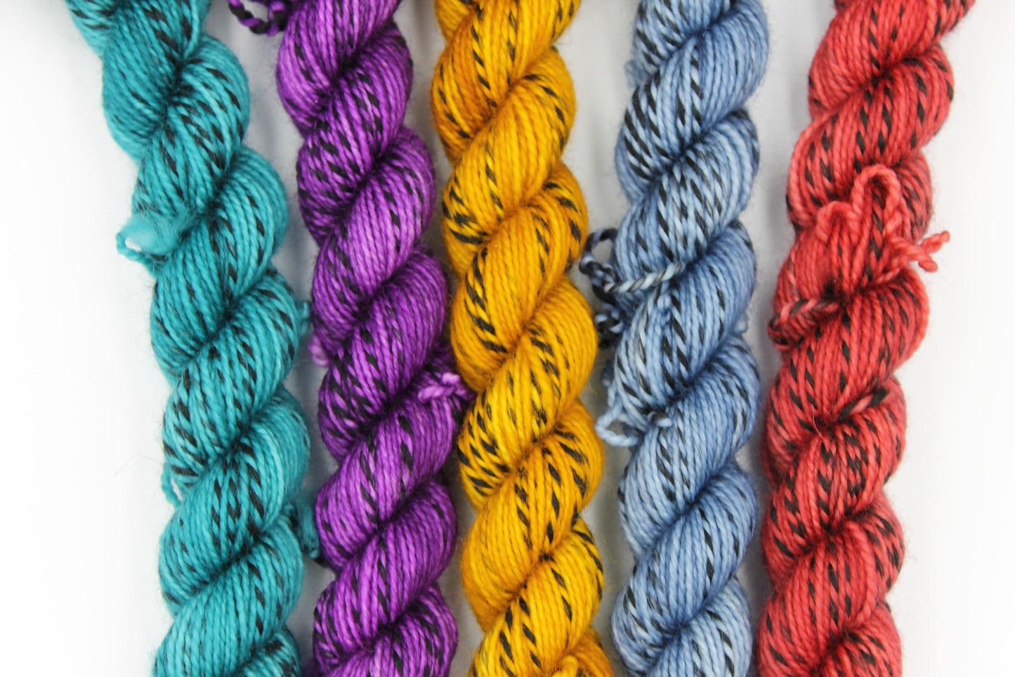 Autumn Zebra Sock Skein 80% SuperWash Merino and 20 Nylon Hand Dyed Zebra Yarn 5 x 20g