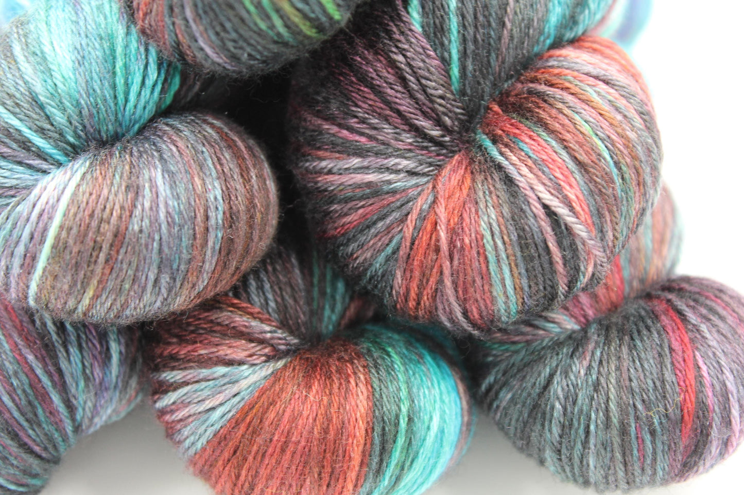 Sherlocks Smoking Jacket Sock skein 50% Superwash Merino Wool 50 Silk 100g Skeins