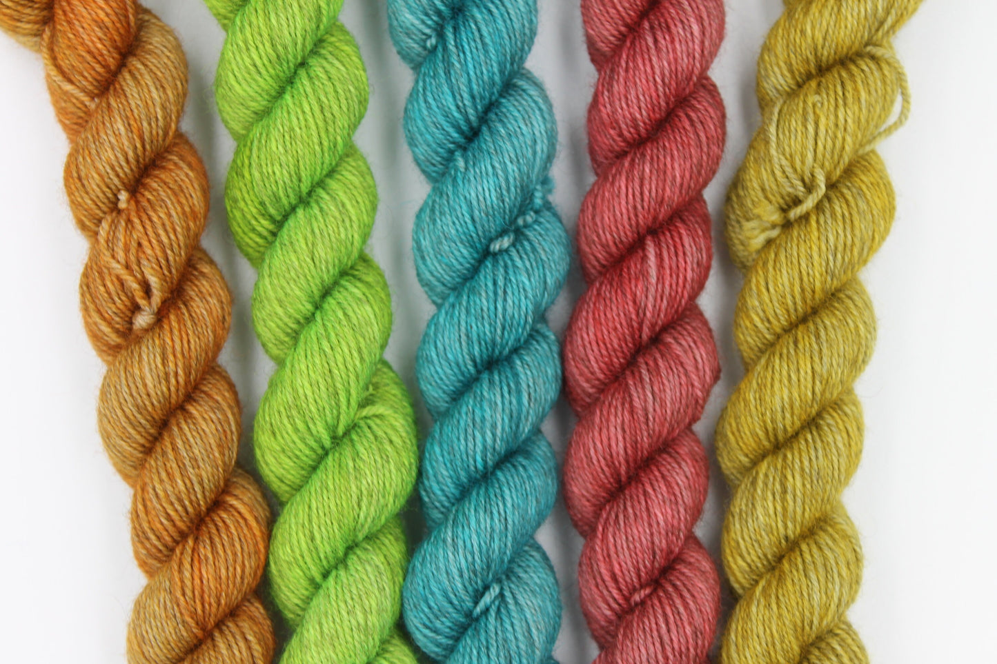 Opulence I Mini Skein Set Sock 70% Superwash Merino 20 Yak 10 Nylon 5 x 20g