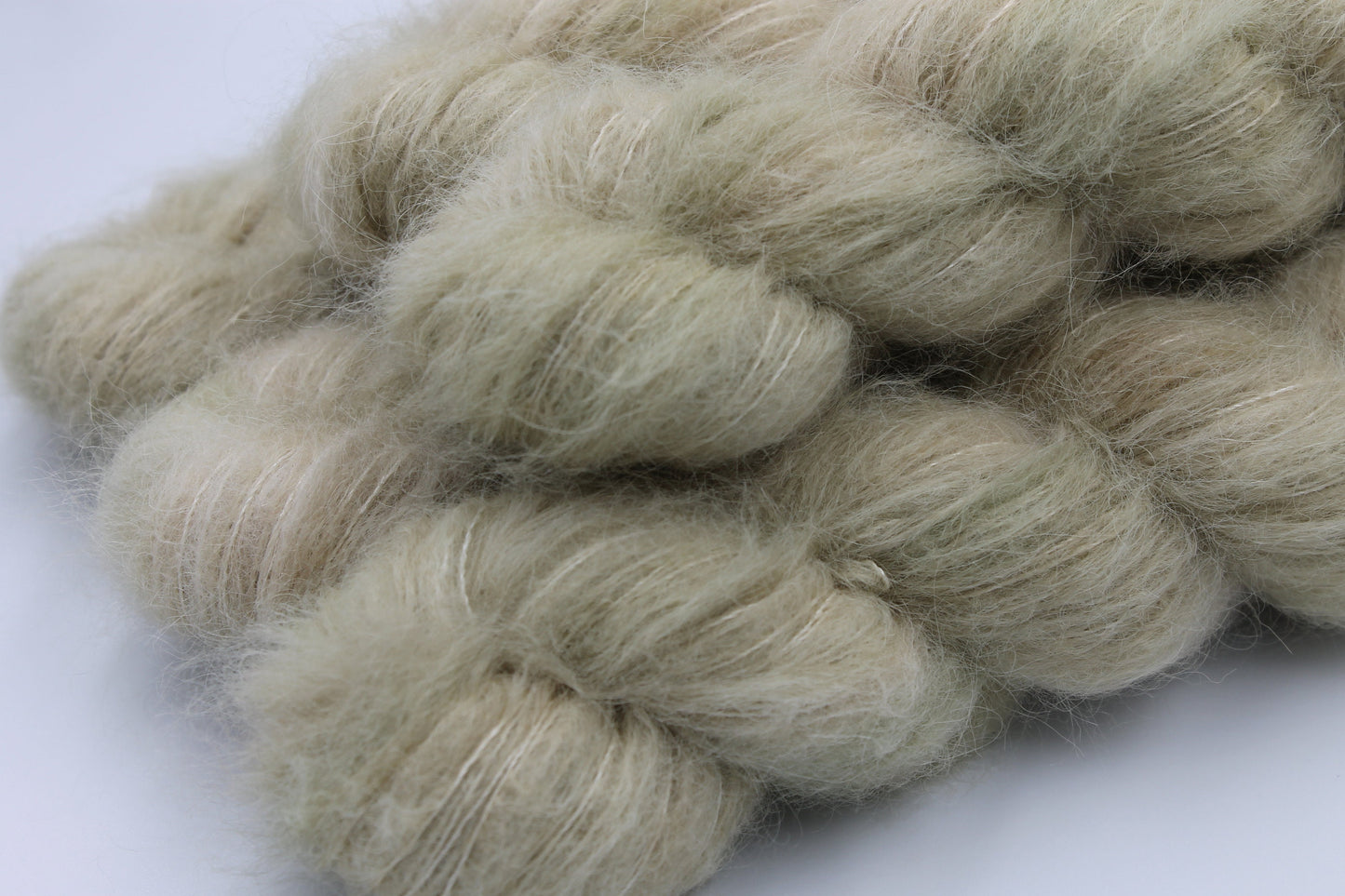Walnut Lace 50g skein 74% Baby Suri Alpaca 26 Silk