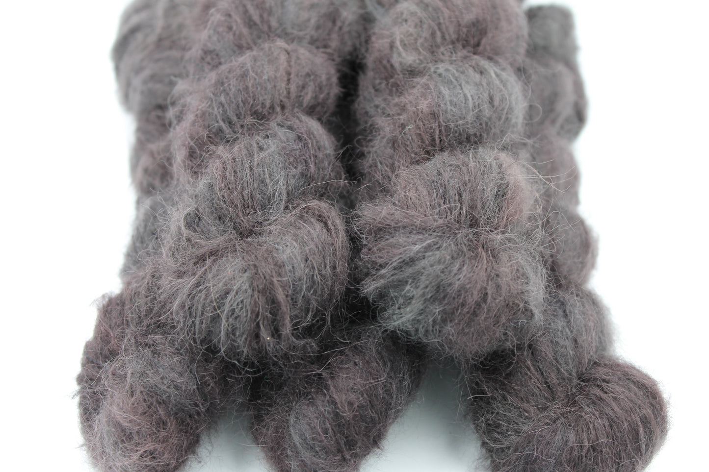 Raven Exquisite Lace 50g skein 74% Baby Suri Alpaca 26% Mulberry Silk