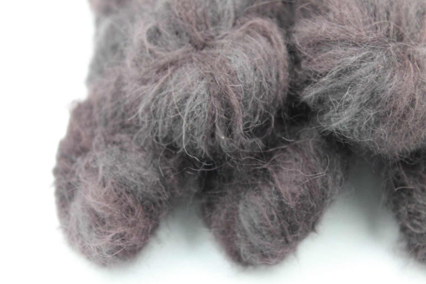 Raven Exquisite Lace 50g skein 74% Baby Suri Alpaca 26% Mulberry Silk