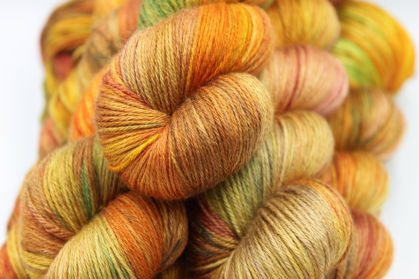Auburn Sock skein 50% Superwash Merino Wool 50 Silk 100g Skeins