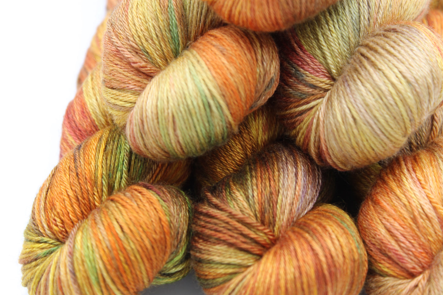 Auburn Sock skein 50% Superwash Merino Wool 50 Silk 100g Skeins