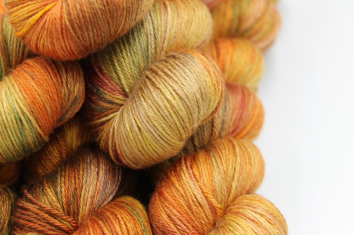 Auburn Sock skein 50% Superwash Merino Wool 50 Silk 100g Skeins