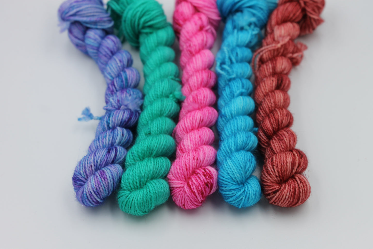 Sparkling Season Mini Skein Set Premium Sock 75% SuperWash Merino,20% Nylon, 5% Stellina.5x20g