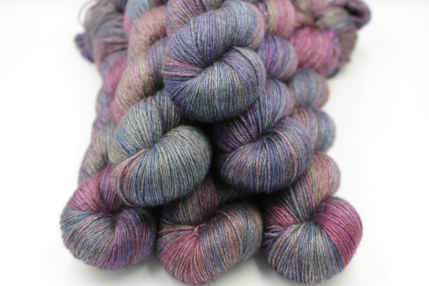 Ashenberry Sock Skein 50% Yak 50% Silk 100g