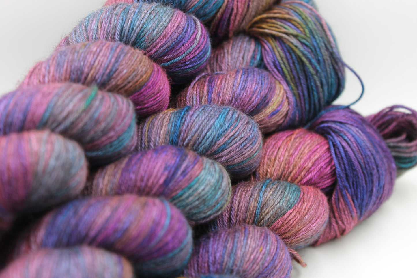 Moonberry Sock Skein 50% Yak 50% Silk 100g