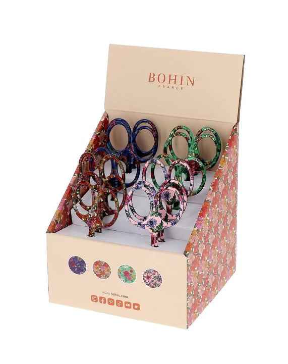 Bohin Blossom Embroidery Scissors 9cm