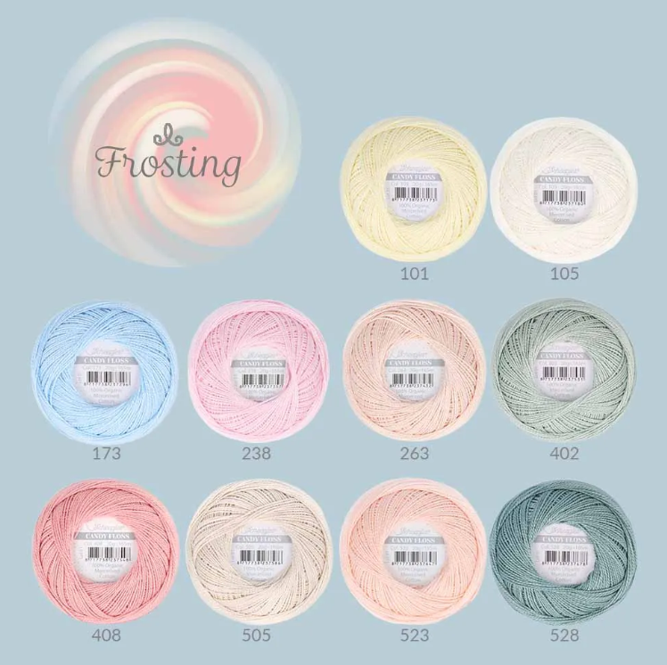 Scheepjes Candy Floss colour pack 10x20gr - Frosting