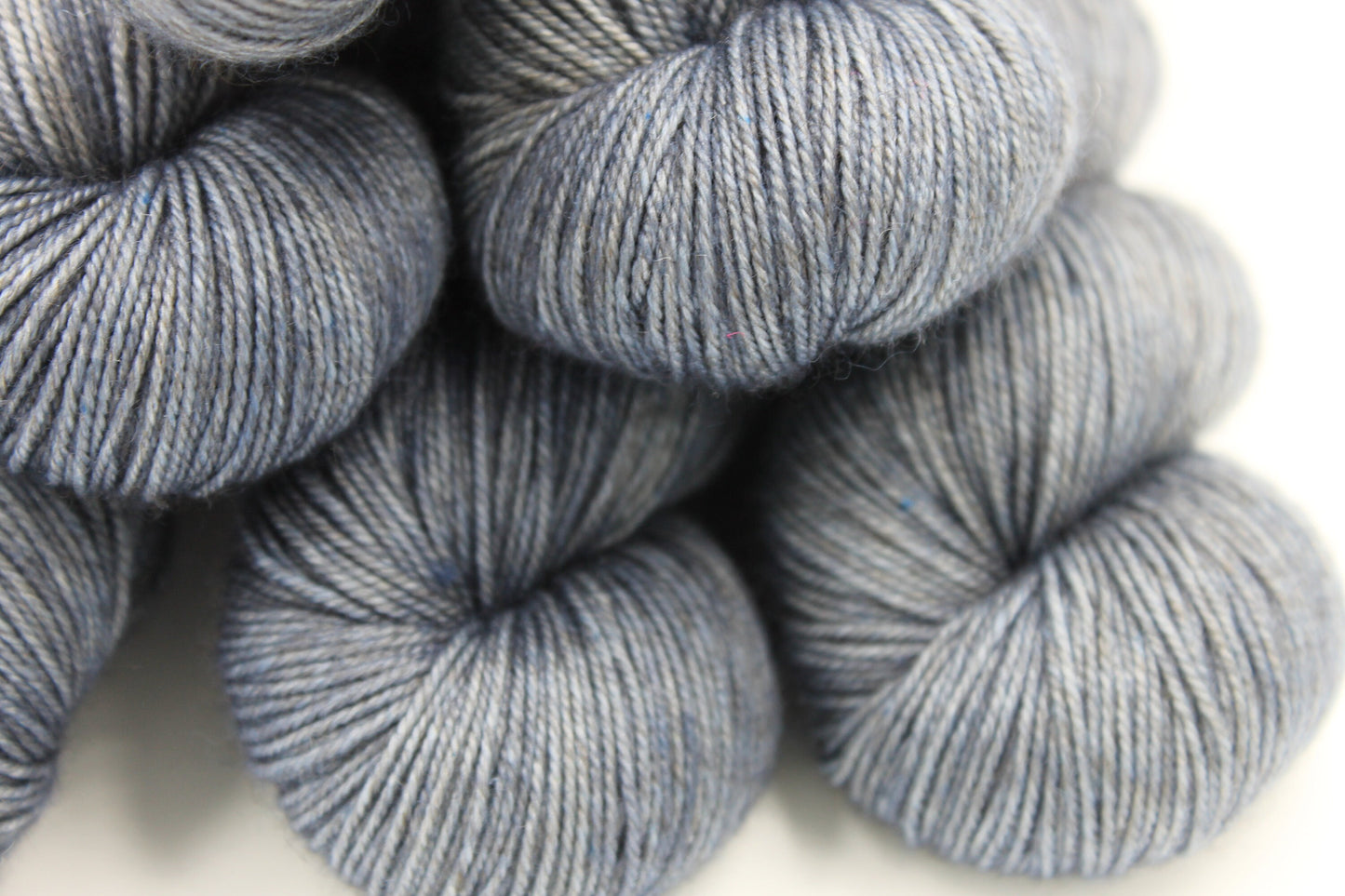 Steel, Sock Skein 70% Superwash Merino 20 Yak 10 Nylon 100g