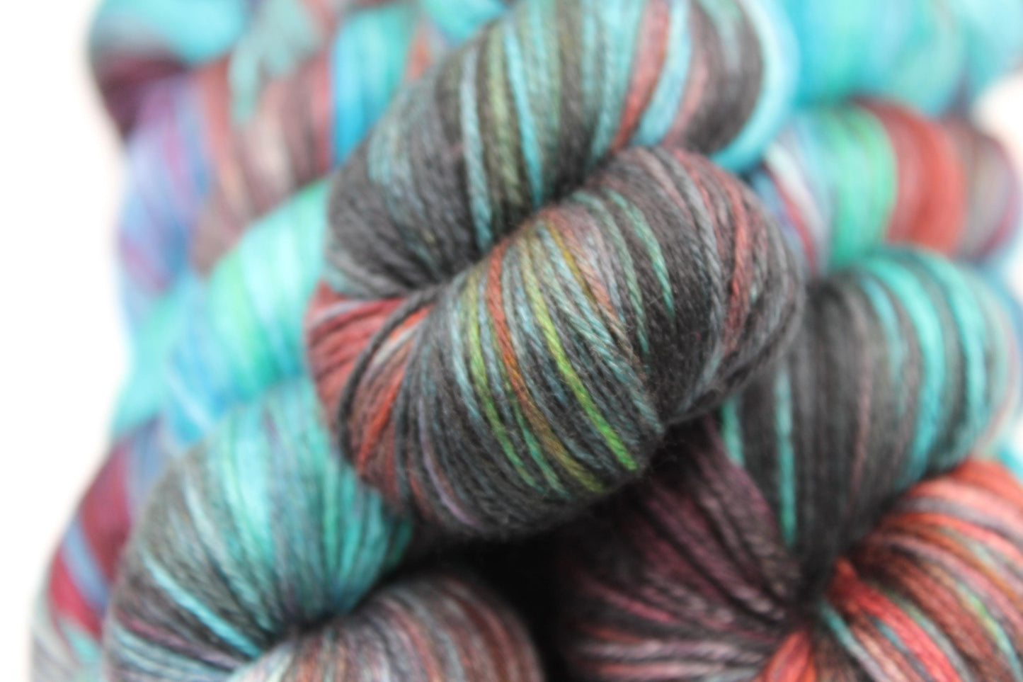 Sherlocks Smoking Jacket Sock skein 50% Superwash Merino Wool 50 Silk 100g Skeins