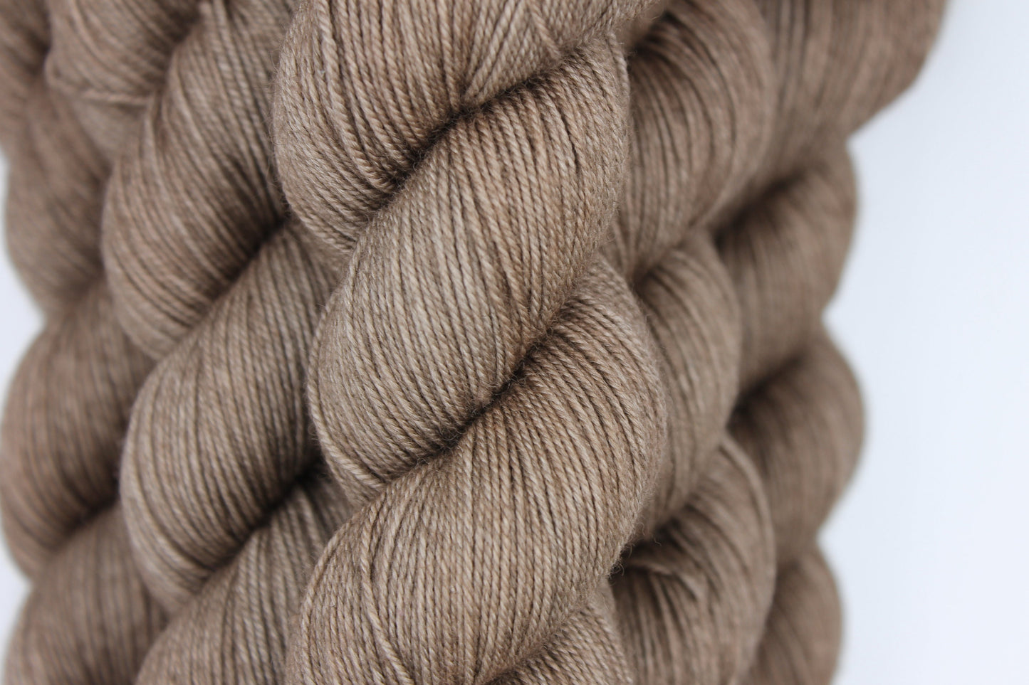 Mocha Sock Skein 70% Superwash Merino 20% Yak 10% Nylon 100g
