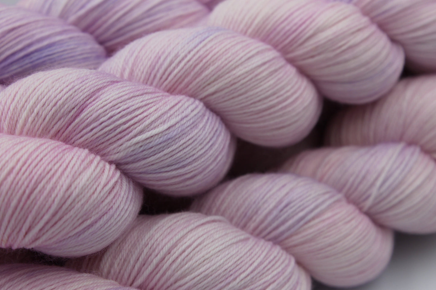 Pink Bear. Sock skein 75% SuperWash Merino and 25 Nylon Hand Dyed Yarn 100g