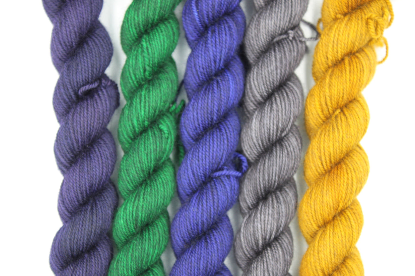 Opulence III Mini Skein Set Sock 70% Superwash Merino 20 Yak 10 Nylon 5 x 20g