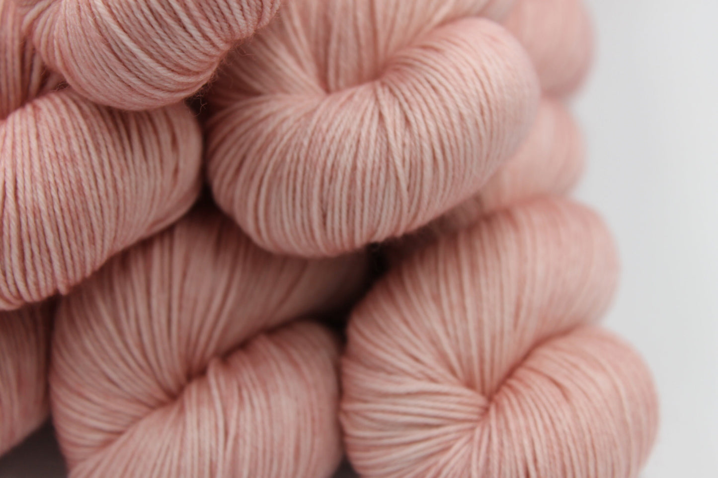 Old Rose Sock Skein 75% SuperWash Merino and 25 Nylon Hand Dyed Yarn 100g